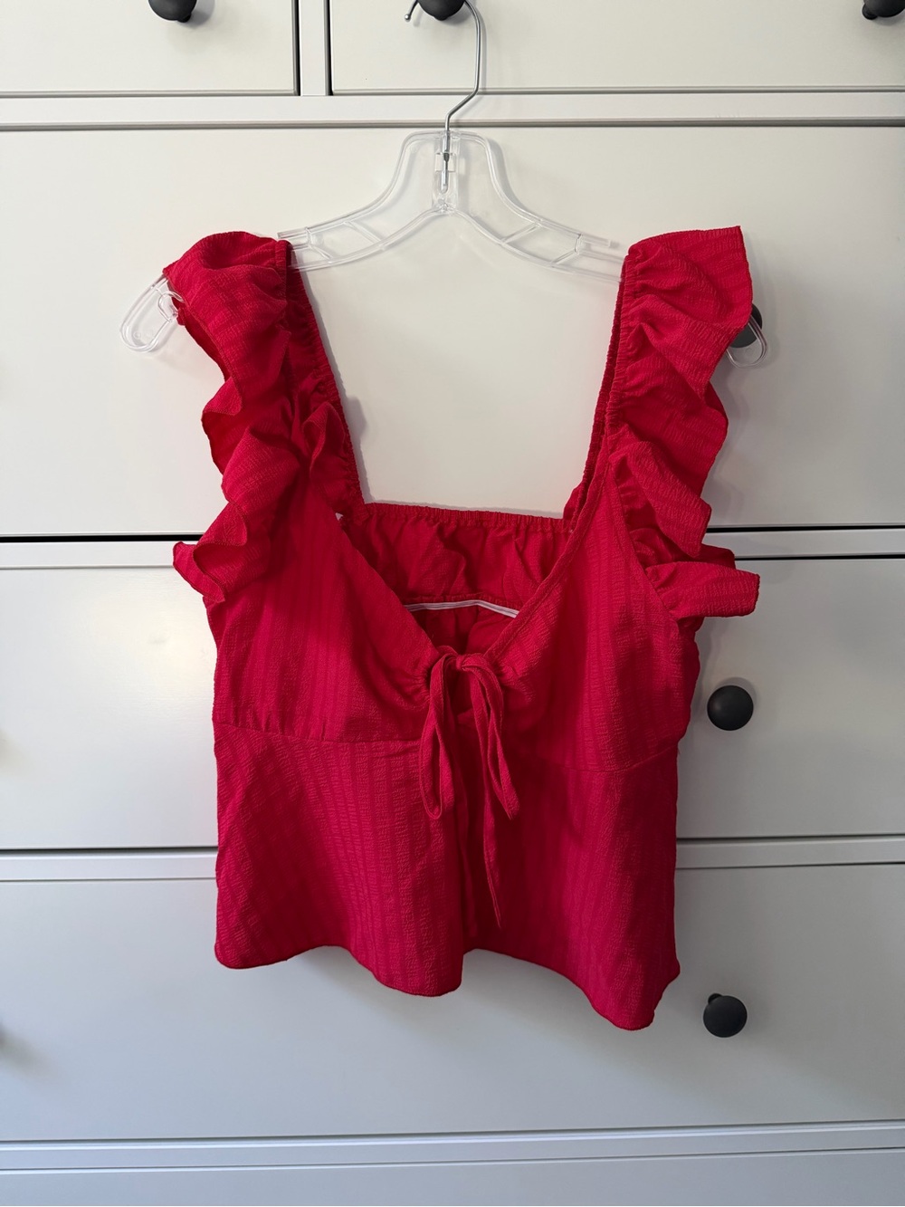 Ruffle crop top!